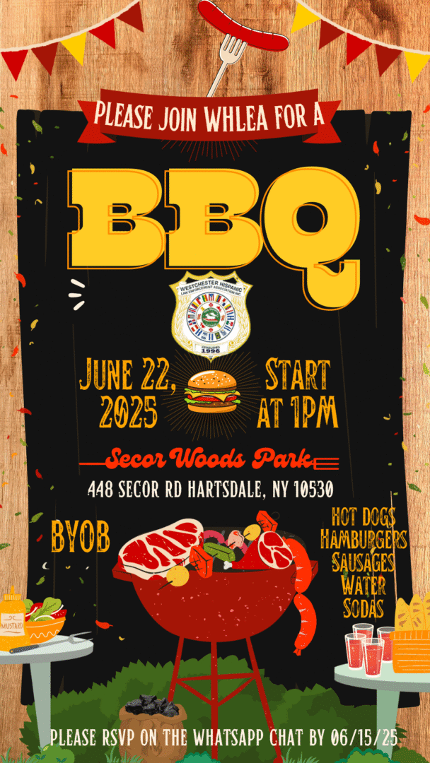 BBQ invitation with food and event details.
